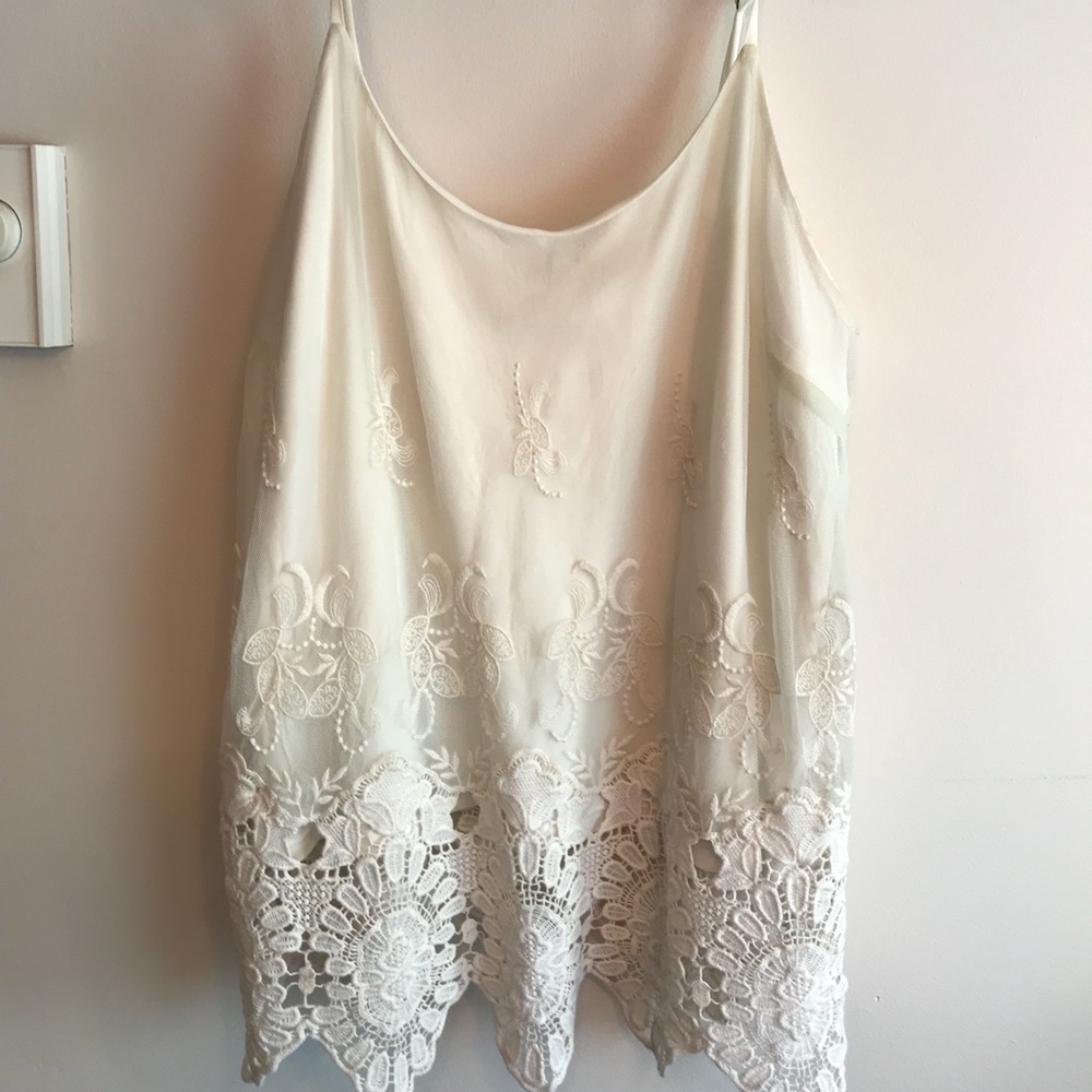 Forever21, Off White Laced Blouse!